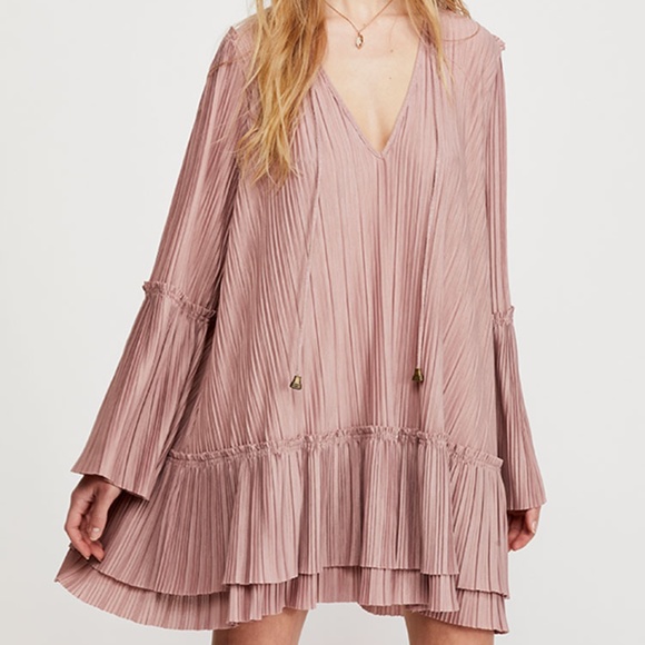 Free People Dresses & Skirts - Free People Can't Help It Mini Dress-Pink Clay
